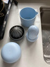 CCKO简易手动榨汁机小型便携式家用压榨器橙子橙汁柠檬手压水果榨汁杯 手动榨汁器（蓝色BL） 实拍图