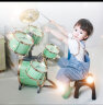 俏娃宝贝（QIAO WA BAO BEI）架子鼓儿童玩具初学爵士鼓3-6岁小男孩敲打鼓生日周岁儿童节礼物 实拍图