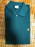 布克兄弟（BrooksBrothers）男士夏季新品金羊刺绣珠地网眼修身短袖Polo衫 4004-藏青色 L 实拍图