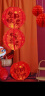仕彩 生日派对中式纸灯笼装饰男女宝宝周岁国风背景布置挂饰福气满满 实拍图