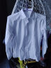 南极人长袖衬衫男士装免烫抗皱商务休闲白衬衣色上衣服 白色（长） 2XL 晒单实拍图
