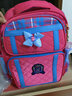 智多宝（zhiduobao）小学生书包女孩轻便儿童1-3-4一6年级双肩韩版蝴蝶结公主书包 玫红色 小码书包 1-3年级 实拍图