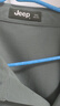 吉普（JEEP）短袖T恤男夏季Polo商务休闲衫男士宽松凉感衣服男装 灰绿  3XL 实拍图