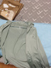 骆驼（CAMEL）瑜伽套装女跑步健身四件套运动服 Y23BATL6052 冰灰绿/幻影黑 M 实拍图