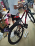 凤凰（Phoenix）山地自行车成人学生越野变速辐条轮钢架单车 战神 26寸24速黑红 晒单实拍图