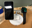贝尔金（BELKIN）苹果三合一无线充电器 MagSafe认证磁吸快充桌面支架 苹果手机15W充电 苹果手表快充 WIZ017白 晒单实拍图