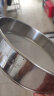 美厨（maxcook）面粉筛 304不锈钢单层网筛糖粉筛超细面粉筛子20CM MCPJ466 实拍图