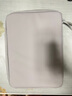 BUBMiPad收纳包11英寸平板电脑内胆包适用苹果华为平板配件收纳包 深灰色 12.9英寸 实拍图