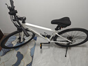 格莱仕飓风专业破风公路自行车平把跑车男女式通用24速油压碟刹变速赛车 米白 24速 700Cx40cm 实拍图