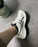 亚瑟士ASICS女鞋网面跑鞋百搭缓震运动鞋透气跑步鞋 GEL-CONTEND 4 米白色/黑色 39 实拍图