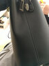 瑾安（JINAN）时尚真皮女士包成熟气质中年手提包头层牛皮包包女妈妈包百搭斜挎 黑色 实拍图