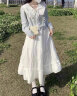 拉夏贝尔（La Chapelle）新款白色半裙A字裙中长款半身裙女蓬蓬裙可爱显百褶伞裙蛋糕裙潮 白色半身裙 M 晒单实拍图