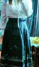 丹珠娜（DanZhuNa）马面裙新中式连衣裙秋季女装2024新款全套国风旗袍改良长裙子女 黑色马面裙 M （100-109斤） 实拍图