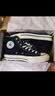 匡威（Converse）男鞋女鞋 ALL STAR系列经典帆布鞋休闲情侣休闲鞋学生板鞋 【黑巧夹心】复古厚底帆布鞋 A00869 42 实拍图