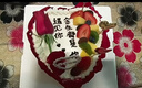 米苏先生新鲜生日蛋糕祝寿礼物水果父母女友同城配送奶油当天日达到全国 【520节推荐】玫瑰表白蛋糕 8英寸（约2-4人食用） 实拍图