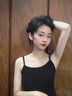 CleainKorte小吊带背心女带胸垫一体式文胸内衣打底内搭夏季冰丝美背无痕薄款 【长款】黑色【时刻呵护】 XL （适于120-140斤） 实拍图