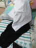 雅鹿女士吊带背心女春夏季棉弹力休闲运动打底衫内搭外穿无袖上衣2件 黑色+白色（2件） M(建议80-95斤) 实拍图