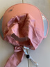 Ceokue遮阳帽女防晒帽男士太阳帽子女户外夏季凉帽骑车遮脸空顶夏天 印花款-藕粉色 可调节 实拍图