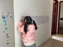 SUPERDOTS儿童涂鸦画卷填色绘画长画卷幼儿园宝宝不脏墙可裁剪可贴墙画纸 3米不重复【美食派对】可贴画纸 实拍图