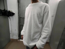AKALIN NIEins港风毛绒绒冬季羊羔摇粒绒保暖加厚卫衣男宽松韩版潮学生衣服 白色  L 【适合110-125斤】 实拍图