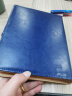 申士（SHEN SHI）A5/25K 6孔商务活页皮面本 办公记事笔记本子jd19225 深蓝色 实拍图
