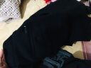 洛夫伦秋冬厚款免烫中老年男士休闲裤高腰深档爸爸裤子宽松直筒西装裤 加厚款深灰色 加绒 33 实拍图