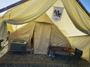 挪客Naturehike亘6.3棉布充气帐篷户外露营野营双人加厚加大帐篷 亘6.3（流沙金） 实拍图
