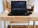 布匠 布匠家私 全实木书桌学生学习桌小户型书房家具电脑桌家用书架组合写字桌 书架版（原木色）+16椅 80cm*60cm*75cm单抽屉 实拍图