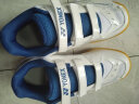 尤尼克斯（YONEX）儿童羽毛球鞋YY训练比赛球鞋网球魔术贴设计专业减震透气SHB101JR SHB101JR白蓝色 36(内长22CM) 实拍图