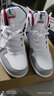 乔丹高帮板鞋男鞋运动鞋2025秋冬季新款厚底青少年小白鞋休闲鞋子男士 浅灰/生活蓝 43 实拍图