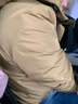 Navigare意大利小帆船男士羽绒服颈部按摩防风防风保暖外套厚款连帽滑雪服 芥末黄 S /46 实拍图