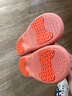 洁丽雅老人防滑拖鞋女士夏季室内家居家中老年浴室洗澡防臭家用凉拖鞋女 橘色 37-38 (标准码) 实拍图