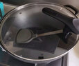 苏泊尔（SUPOR）不粘锅麦饭石色炒锅平底无油烟家用炒菜锅不粘锅电磁炉燃气灶通用 【加深锅型】可立锅盖 32cm 全国联保 实拍图