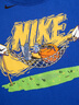 NIKE 耐克童装男童纯棉舒适短袖T恤夏季新款卡通运动儿童短T上衣 土耳其蓝 160 /76 【建议身高152-158cm】 实拍图