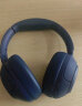 QCY H3 主动降噪 头戴蓝牙耳机重低音无线耳麦手机听力超长待机适用于全手机通用 蓝色 实拍图