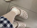 CROCS卡骆驰厚底云朵洞洞鞋时尚百搭户外沙滩鞋女鞋|206750  石英粉-6UR（含智必星） 39 (250mm) 实拍图