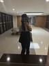 LACKPARD帽子女士透气防晒帽遮阳帽渔夫帽遮脸遮阳防紫外线户外盆帽双面戴 黑色 M码（大头围58-60cm） 实拍图