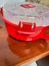 sistema新西兰进口保鲜盒微波炉泡面碗可加热饭盒上班族便当盒便携料理盒 面条碗（1112红色）850ml 实拍图