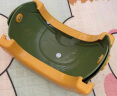 小哈伦儿童马桶坐便器宝宝婴儿小马桶折叠便携便盆带清洁袋 雨林绿 实拍图