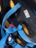 米高轮滑鞋儿童护具头盔全套装骑行溜冰鞋自行车平衡车护膝护肘护手 7件套 蓝色K7护具+K7头盔 S码适合20-35斤（头围50-54） 实拍图