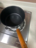 美珑美利（Millenarie） 黑晶铁锅系列汤锅 黑晶奶锅 18cm 实拍图