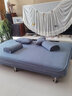 徽月 多功能折叠沙发床两用简易三人位小户型客厅租房家具懒人沙发 深蓝科技布 【乳胶款】升级2米长1.2米宽2扶手2腰枕 实拍图