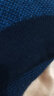 兆君2023秋冬新款半高领长袖纯羊绒衫男休闲菱形图案加厚保暖毛衣 青蓝色 115/XL 晒单实拍图