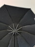 法尔考 德国十骨大码雨伞男加大号全自动伞折叠伞双人女三折雨伞防风伞 10骨超大125cm直径-黑色 实拍图