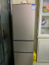 【三包机】容声 206升三门小型冰箱 中门软冷冻 温度自感应 家用租房宿舍BCD-206D11N 实拍图