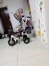 BAOLEJUN【双向推行】儿童三轮车脚踏车小孩宝宝幼儿童车1-6岁轻便手推车 彩格【双向推行】钛空轮+音乐 实拍图