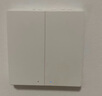 Aqara绿米联创 无线开关D1双键 随意贴 已接入米家/苹果HomeKit 白色 实拍图
