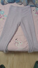 罗蒙儿童保暖裤男女童加绒打底裤校园服饰神器棉裤冬季 女童紫色170 实拍图