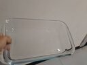 青苹果 耐热玻璃烤盘 微波炉家用盘烤箱餐盘菜盘 焗饭盘饺子披萨蒸鱼盘 长方形1.6L烤盘可蒸烤1-2公斤鱼 实拍图
