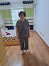 传祺威登老年人夏装女套装60-70-80岁妈妈短袖两件套奶奶装夏季老人衣服 灰色 3XL 建议118-135斤 实拍图